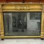 Regency Gilt Wood Over Mantle Mirror