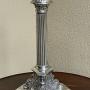  Victorian Silver Plated Table Lamp Walker & Hall
