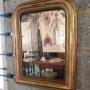 antique gilt mirror