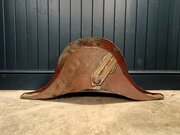 Rare Toleware Bicorn Hat Military Trade Sign