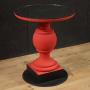 1970s Italian red painted coffee table