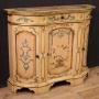 20th century Italian lacquered, gilded sideboard