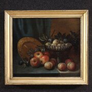 Antique Italian Still Life Painting 18th Century
