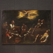 Antique Painting From The Bassano School 