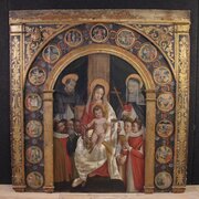 Great 16th-century Italian Painting On Panel