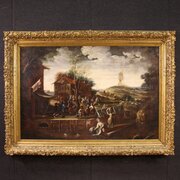 Great 17th Century Flemish Landscape Painting