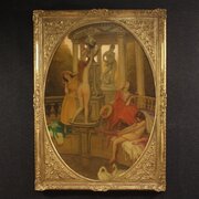 Great 20th-century Painting Attributed To Alfredo 