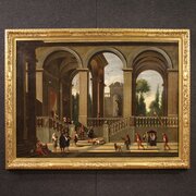 Italian Architectural Painting 17th Century