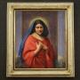 Italian religious painting Madonna dated 1929