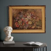 Italian Still Life Painting On Copper 