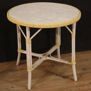 Italian Wicker Coffee Table