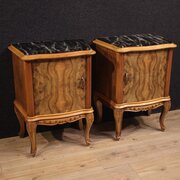 Pair Of 20th-century Italian Bedside Tables
