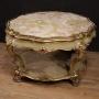 Venetian lacquered coffee table in Louis XV style