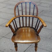 19th Century Hoop Back Childs Windsor Chair