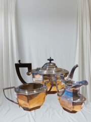 Art Deco Silver Tea Set Birmingham 1931