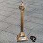 Substantial Edwardian Corinthian Column Table Lamp