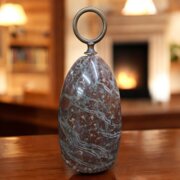 victorian cornish serpentine doorstop c1860 Victorian Cornish Serpentine Doorstop C1860