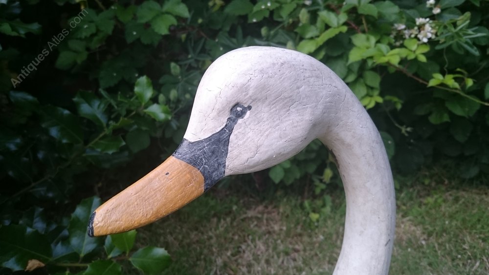 Antiques Atlas Swan Decoy