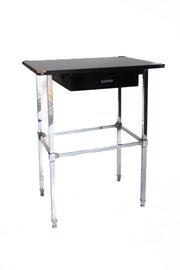 Art Deco Chrome & Ebonised Table Circa 1930s