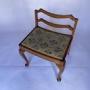 Art Deco Walnut Dressing Stool 1930s