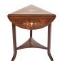 Fine Edwardian inlaid Rosewood drop leaf table,