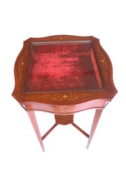 Mahogany Bijouterie Cabinet Edwards & Roberts 