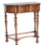 Queen Anne Style Walnut Console / Hall Table
