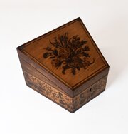 Victorian Tunbridge Ware Stationery Box