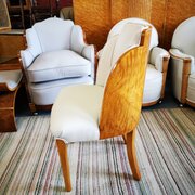 H L Epstein Art Deco Cloudback Chair C 1930