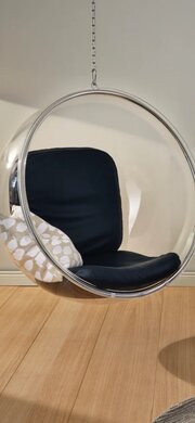 rare vintage hanging bubble chair Rare Vintage Hanging Bubble Chair