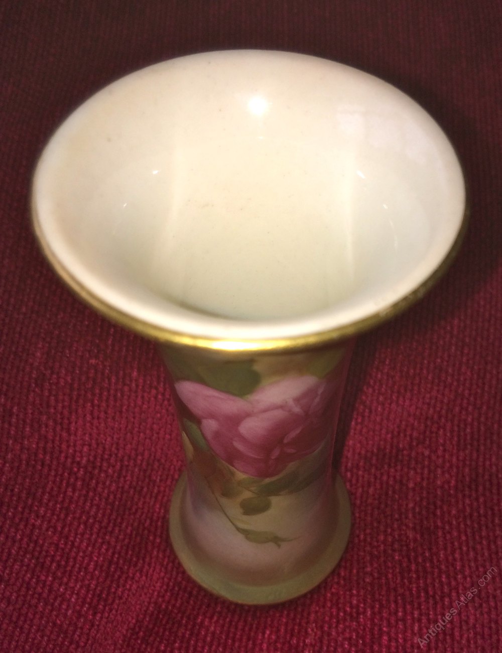 Antiques Atlas Royal Worcester Spill Vase 1918