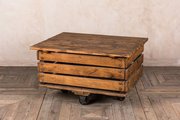 Vintage Coffee Table Storage Box