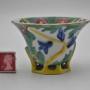 Chinese porcelain Dehua clobbered libation cup