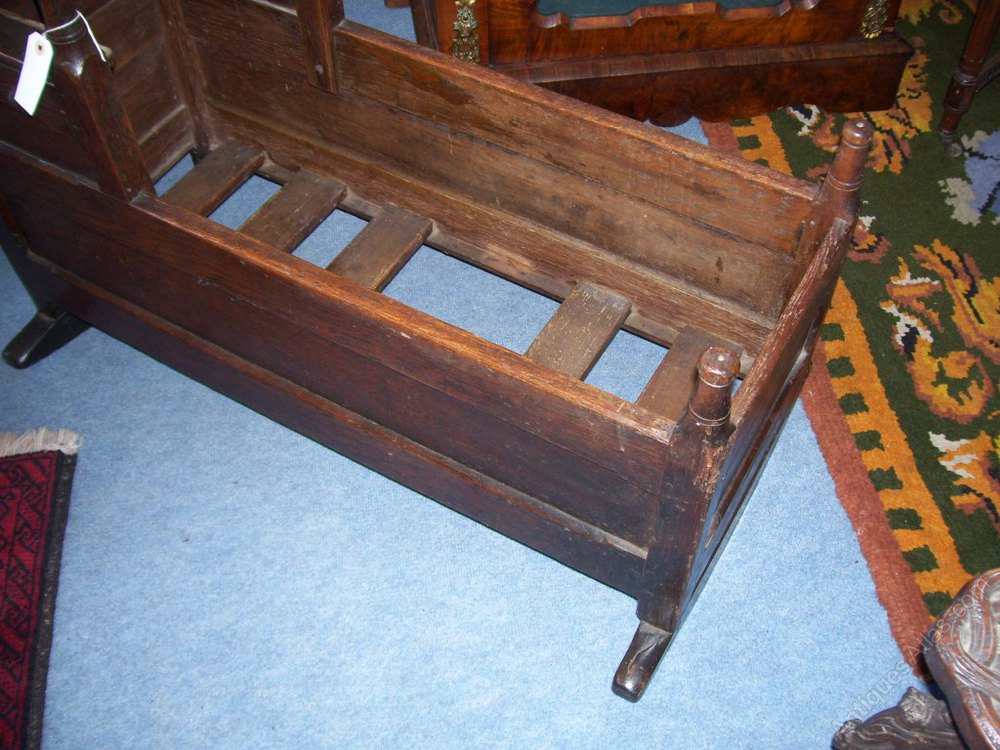 Antique Oak 18th Century Cradle Antiques Atlas