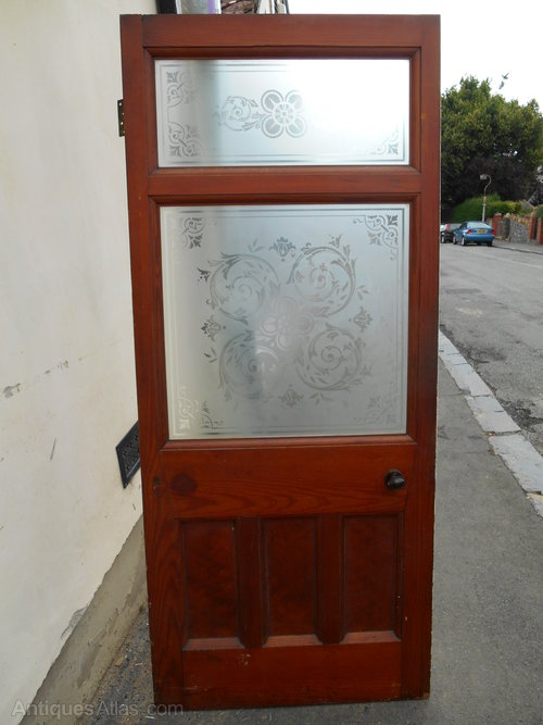 Antiques Atlas Vintage 1950 Glazed Pub Door
