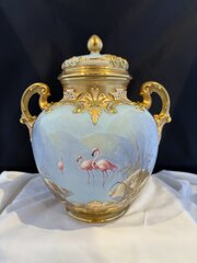 Royal Worcester Pot Pourri Signed Walter Powell