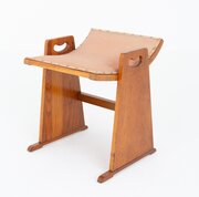 arts and crafts oak piano stool Arts and Crafts Oak Piano Stool
