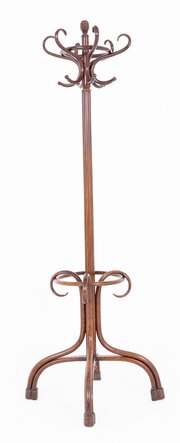 A Classic Beech Bentwood Hatstand