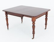 Early Victorian 1 Leaf Mahogany Extending Table