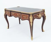 French Walnut Bureau Plat