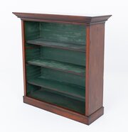Georgian Mahogany Open Bookcase