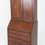 Georgian Oak Bureau Bookcase