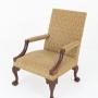 Georgian Style Mahogany Gainsborough Chair