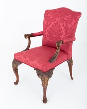 Superb Chippendale Style Arm Chair