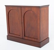 Victorian Mahogany 2 Door Side Cabinet