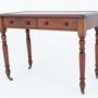 Victorian Mahogany 2 Drawer Writing Table