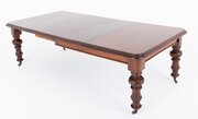 Victorian Mahogany 2 Leaf Extending Dining Table