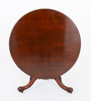 Victorian Mahogany Circular Dining Table