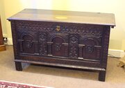 18thc. Oak Coffer 