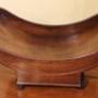 19thc Mahogany Cheese Coaster